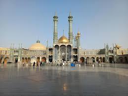 Holy Shrine Surroundings, Qom — Landscaping & paving