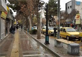 Main City Streets, Takestan — Urban paving